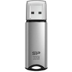 USBメモリ キャップ式 M02 32GB シルバー SP032GBUF3M02V1S
