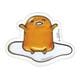 SAC-PUS-GA サンリオキャラクターズ ぷっくりったいステッカー ぐでたまＡ
