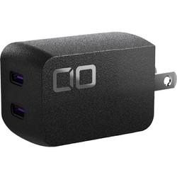 急速充電器 Novaport DUOII 45W2C USB PD 3.0（パワーデリバリー3.0）対応 45W USB-C×2 PPS対応 GaN搭載 折りたたみ式プラグ ブラック CIO-G45W2C-N2-BK