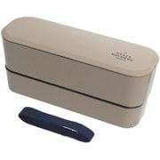 405907 [ユニモア スタックインランチ L 1000ml ベージュ]
