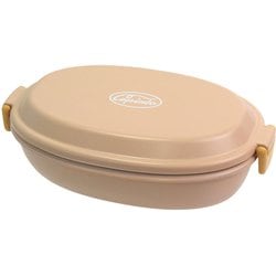 コペルト 抗菌食器にもなる1段ランチ 600ml ピンク 363658
