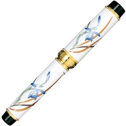 有田焼万年筆 青華春蘭（香蘭社） 中字 受注生産品 101583400