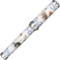 有田焼万年筆 遊犬の図 ロジウムメッキ 太字 受注生産品 103054600
