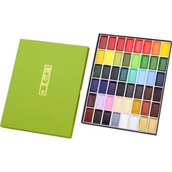 呉竹 顔彩耽美 48色セット MC20/48V