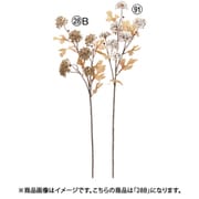 A-34914 028B [ビバーナム×7 つぼみ×3 ライトブラウン]