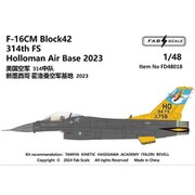FABD48018 1/48 デカール 米空軍 F-16CM ブロック42 第314戦闘飛行隊 ホロマン空軍基地 2023年 [プラモデル用品]