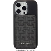 LCBLKWPCWIP2463P [iPhone 16 Pro用 Wrap Case with MagSafe Card Wallet Black]