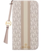 MKSTTCVNLFLIP2467 [iPhone 16 Plus用 Folio Case Stripe with Tassel Charm for Magsafe Vanilla]