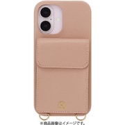 ELDPKWPWPIP2461 [iPhone 16用 Wrap Case with Pouch Dusty Pink]