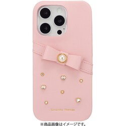 STSPNWPWBIP24P [iPhone 16 Pro用 Wrap Case with Bijou Salmon Pink]
