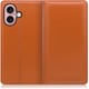 WORK14IP-OG-IP16 [iPhone 16 用 本革スマホケース/スタンド機能＆カードポケット付き オレンジ]