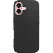 WORK24IP-BK-IP16 [iPhone 16 用 PUレザースマホケース/ストラップホール付き ブラック]