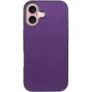 WORK24IP-VL-IP16 [iPhone 16 用 レザースマホケース/ストラップホール付き バイオレット]
