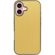 WORK25IP-YL-IP16 [iPhone 16 用 本革スマホケース/ストラップホール付き ジャスミンイエロー]