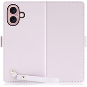 WORK29IP-PL-IP16 [iPhone 16 用 本革スマホケース/スタンド機能＆ストラップホール付き ブルーベリーパープル]