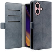 WORK34MAGIP-BU-IP16 [iPhone 16 用 PUレザースマホケース/スタンド機能＆カードポケット＆ベルト付き ウィンターブルー]