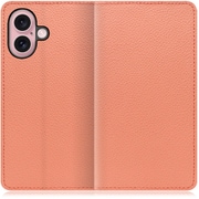 WORK47IP-FM-IP16 [iPhone 16 用 本革スマホケース/スタンド機能＆カードポケット付き フラミンゴ]