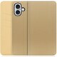 WORK13IP-NEWGD-IP16PS [iPhone 16 Plus 用 PUレザースマホケース/スタンド機能＆カードポケット付き ゴールド]