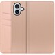 WORK13IP-NEWPK-IP16PS [iPhone 16 Plus 用 PUレザースマホケース/スタンド機能＆カードポケット付き シャンパンローズ]