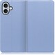 WORK16IP-BU-IP16PS [iPhone 16 Plus 用 本革スマホケース/スタンド機能＆カードポケット付き ブラック]