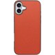 WORK24IP-OG-IP16PS [iPhone 16 Plus 用 PUレザースマホケース/ストラップホール付き オレンジ]