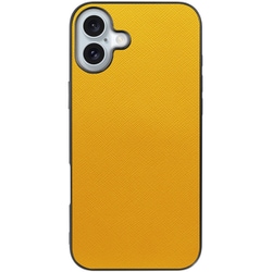 WORK24IP-PMP-IP16PS [iPhone 16 Plus 用 レザースマホケース/ストラップホール付き パンプキン]