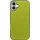 WORK24IP-LG-IP16PS [iPhone 16 Plus 用 レザースマホケース/ストラップホール付き ライムグリーン]