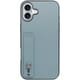 WORK26IP-BU-IP16PS [iPhone 16 Plus 用 本革スマホケース/ホールドベルト付き スカイブルー]