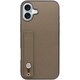 WORK26IP-GB-IP16PS [iPhone 16 Plus 用 本革スマホケース/ホールドベルト付き グレージュ]