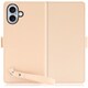 WORK29IP-PK-IP16PS [iPhone 16 Plus 用 本革スマホケース/スタンド機能＆ストラップホール付き ピーチピンク]