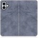WORK34IP-BU-IP16PS [iPhone 16 Plus 用 PUレザースマホケース/スタンド機能＆カードポケット付き ウィンターブルー]