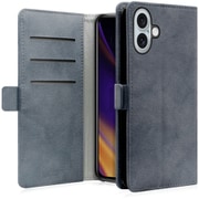 WORK34MAGIP-BU-IP16PS [iPhone 16 Plus 用 PUレザースマホケース/スタンド機能＆カードポケット＆ベルト付き ウィンターブルー]