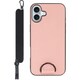 WORK37IP-RS-IP16PS [iPhone 16 Plus 用 首掛けスマホケース/ネックストラップ付き ダースティローズ]