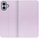 WORK47IP-PL-IP16PS [iPhone 16 Plus 用 本革スマホケース/スタンド機能＆カードポケット付き ラベンダー]