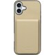 WORK56SCIP-BG-IP16PS [iPhone 16 Plus 用 折り畳み式カードポケット/本革/4枚収納 グレージュ]