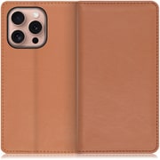 WORK10IP-BN-IP16PRO [iPhone 16 Pro 用 本革スマホケース/スタンド機能＆カードポケット付き ブラウン]