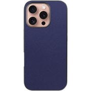 WORK24IP-NY-IP16PRO [iPhone 16 Pro 用 PUレザースマホケース/ストラップホール付き ネイビー]