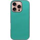 WORK24IP-TQ-IP16PRO [iPhone 16 Pro 用 レザースマホケース/ストラップホール付き ターコイズ]