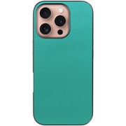 WORK24IP-TQ-IP16PRO [iPhone 16 Pro 用 レザースマホケース/ストラップホール付き ターコイズ]