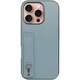WORK26IP-BU-IP16PRO [iPhone 16 Pro 用 本革スマホケース/ホールドベルト付き スカイブルー]