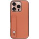 WORK26IP-FM-IP16PRO [iPhone 16 Pro 用 本革スマホケース/ホールドベルト付き フラミンゴ]