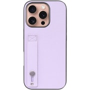WORK26IP-PL-IP16PRO [iPhone 16 Pro 用 本革スマホケース/ホールドベルト付き ラベンダー]