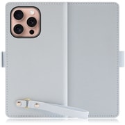 WORK29IP-BU-IP16PRO [iPhone 16 Pro 用 本革スマホケース/スタンド機能＆ストラップホール付き シャーベットブルー]