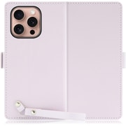 WORK29IP-PL-IP16PRO [iPhone 16 Pro 用 本革スマホケース/スタンド機能＆ストラップホール付き ブルーベリーパープル]
