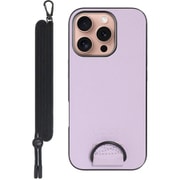 WORK37IP-PL-IP16PRO [iPhone 16 Pro 用 首掛けスマホケース/ネックストラップ付き ラベンダーパープル]
