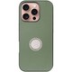 WORK48IP-GN-IP16PRO [iPhone 16 Pro 用 本革スマホケース/スタンド機能＆ストラップホール付き ホーリーグリーン]