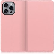 WORK16IP-PK-IP16PM [iPhone 16 Pro Max 用 本革スマホケース/スタンド機能＆カードポケット付き ピンク]