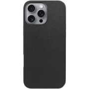 WORK24IP-BK-IP16PM [iPhone 16 Pro Max 用 PUレザースマホケース/ストラップホール付き ブラック]
