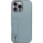 WORK26IP-BU-IP16PM [iPhone 16 Pro Max 用 本革スマホケース/ホールドベルト付き スカイブルー]