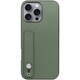 WORK26IP-DG-IP16PM [iPhone 16 Pro Max 用 本革スマホケース/ホールドベルト付き ダルグリーン]